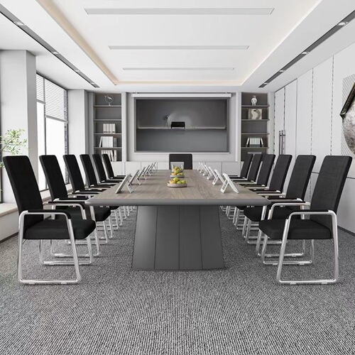 Modern Simple Bow Leg Office Chair Conference Training Chair Curved Back Chair Staff Boss Office Chair Wholesale