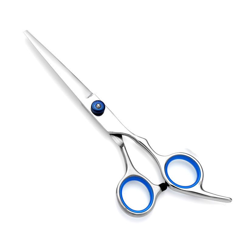 Fábrica al por mayor de 4 pulgadas tijeras de corte de pelo de acero inoxidable tijeras de corte de pelo profesional tijeras de corte de dientes maestra set tijeras planas