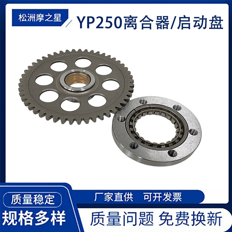 Yp250 Motorcycle Parts Clutch Starter Plate Suitable for Yamaha Majesty 250 Linhai 250