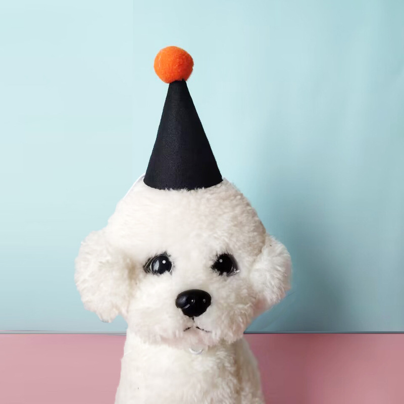 国境を越えたハロウィーンペットは帽子を飾ってペットの帽子を飾って道具のお化け祭りを飾る|undefined