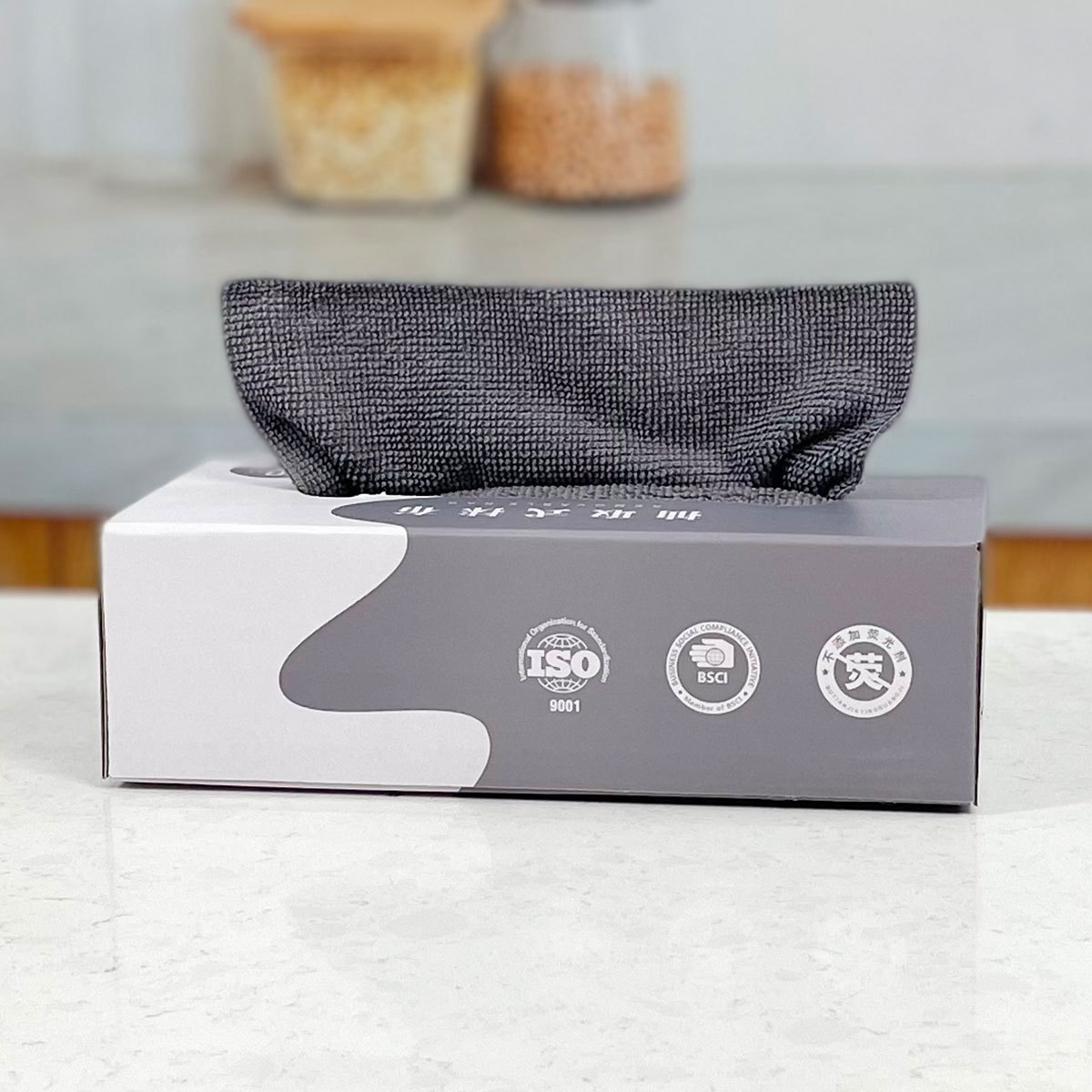 Cocina plato toalla absorbente sin pelusa desechable microfibra perezoso trapo hogar extraíble trapo al por mayor