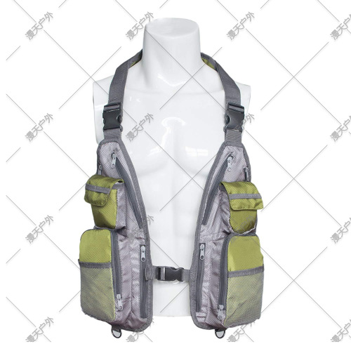Cross-border supply dropshipping simple fishing vest breathable fishing vest fishing supplies