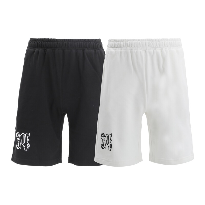 European and American Trendy Brand Palm Angels Decapitated Bear Letter Pa Palm Men's and Women's Loose Casual Shorts