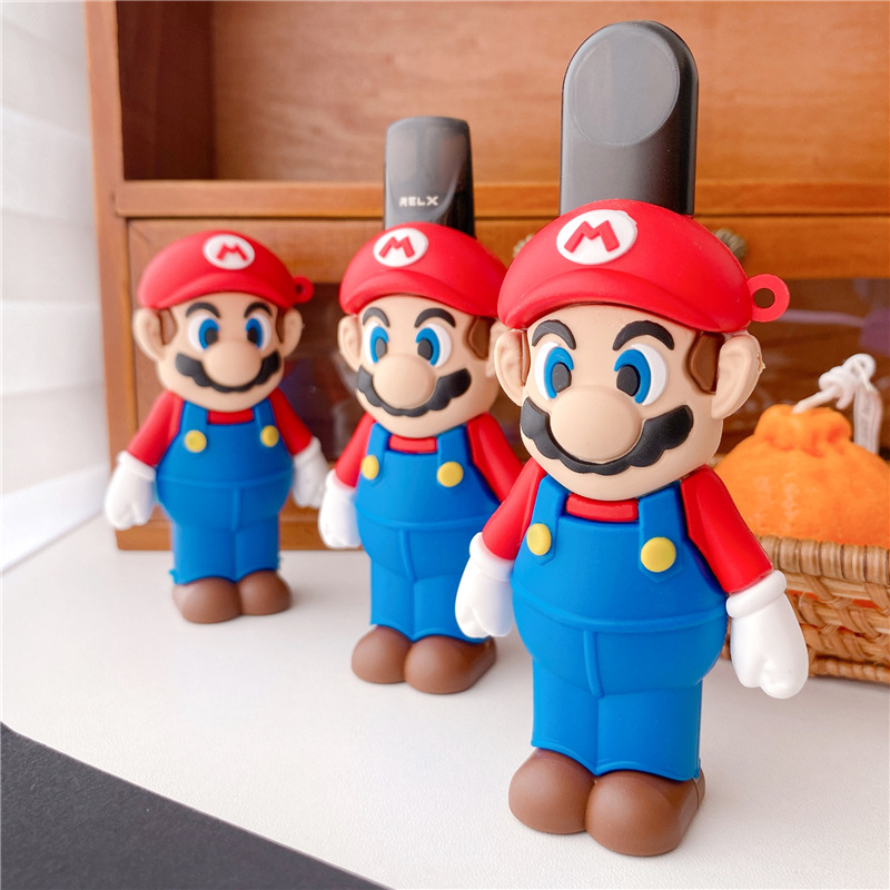 Relx1 Generation Protective Cover Suitable For RELX/RELXElectronic Cigarette Stick Cover RELX4/5 Generation Cartoon Cute Silicone Shell