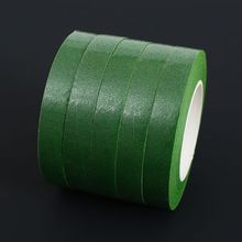 花藝膠帶手工花制作絲網花紙膠帶綠色花桿膠帶皺紋紙膠帶膠布