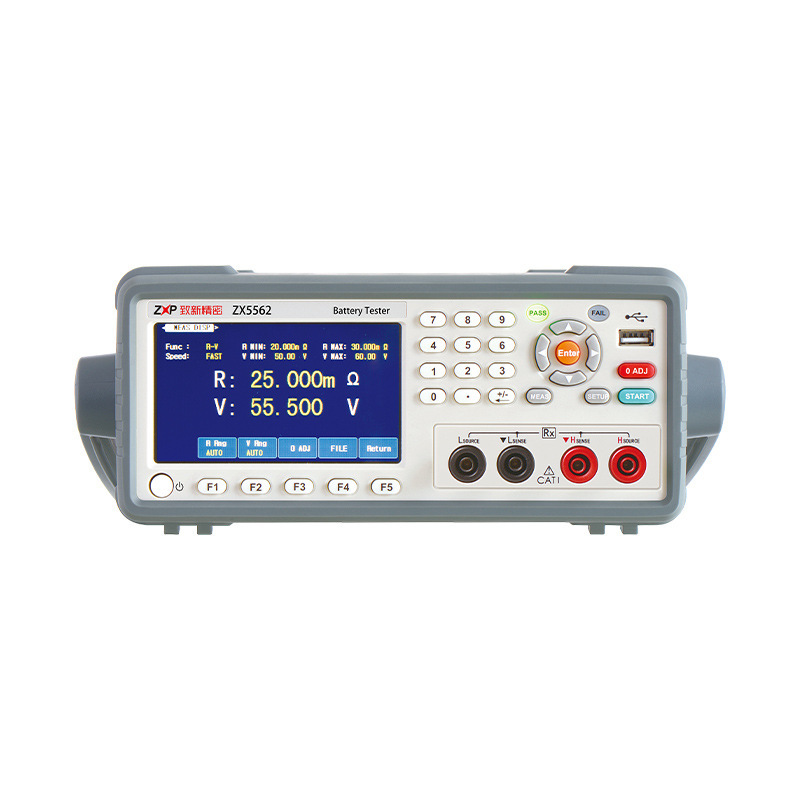Zhixin precision battery internal Resistance Tester ZX5562A/5560B/5563C lithium battery internal resistance voltage detection Zhixin precision battery internal Resistance Tester ZX5562A/5560B/5563C lithium battery internal resistance voltage detection