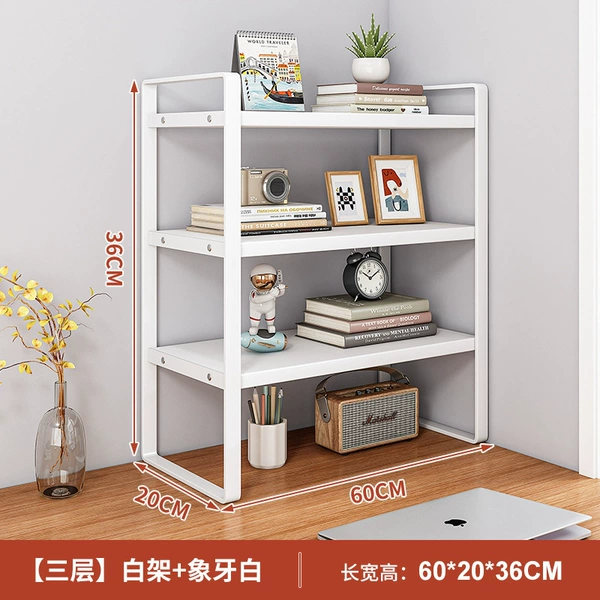 Three layers [ivory white+white shelf] 60 long