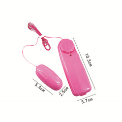 Single-Function Vibrator Adult Toy for Women, Pink Remote-Controlled Vibrator, Waterproof Masturbation Device, Wholesale