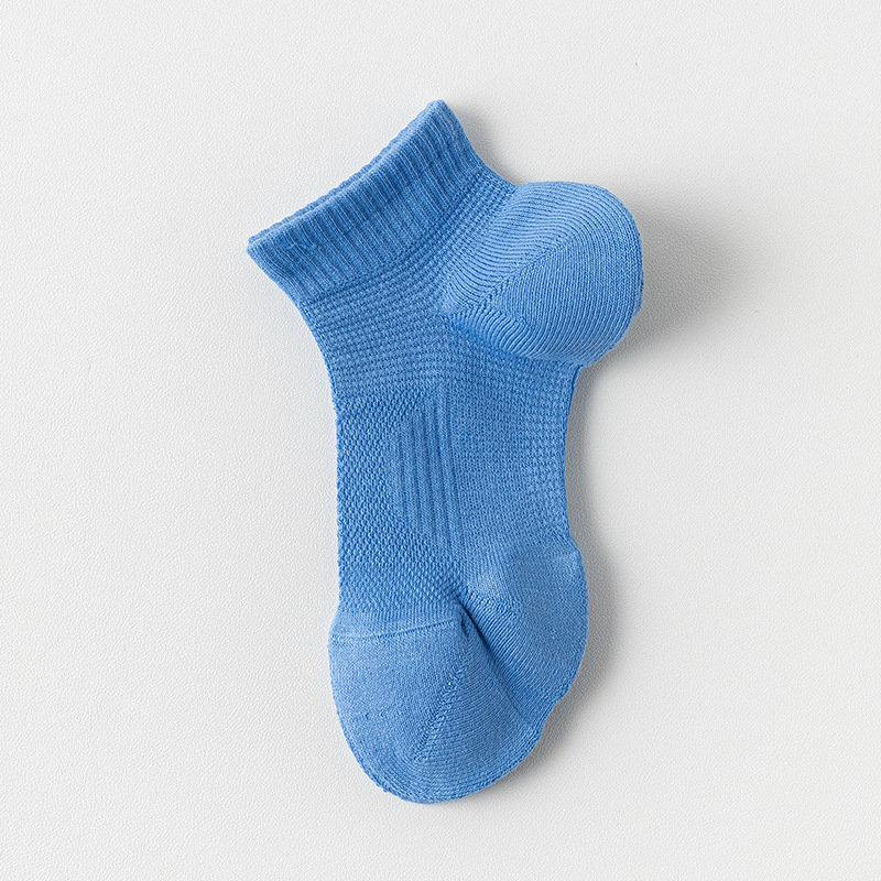 Terry que absorbe el sudor calcetines deportivos malla antibacteriana de mujer transpirable Terry calcetines profesionales para correr calcetines de dopamina de primavera y verano