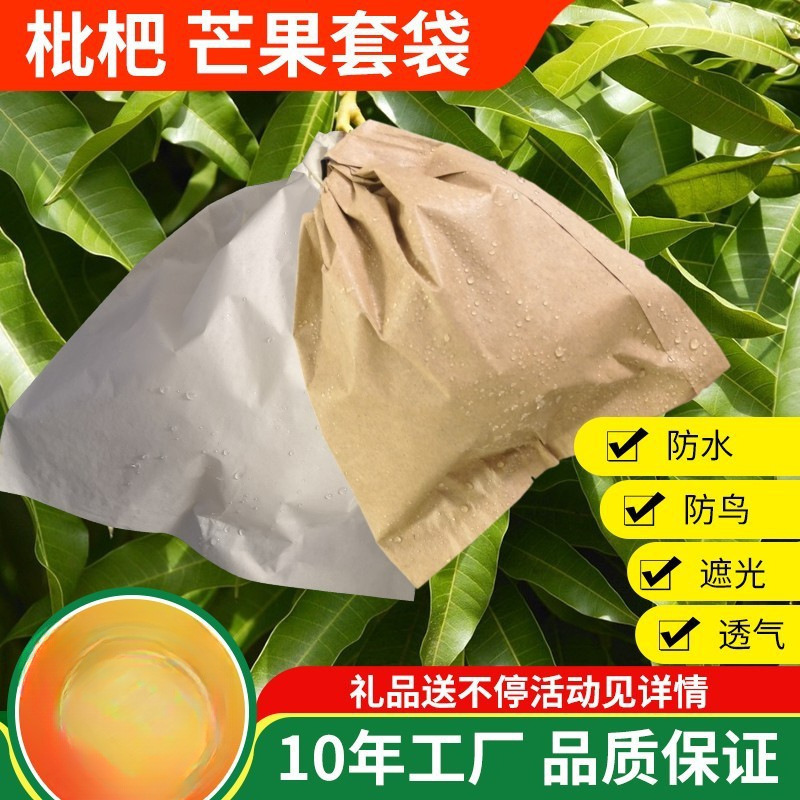 Special Bags for Loquat Fruit, Waterproof Bags for Pears, Mangoes, and Peaches