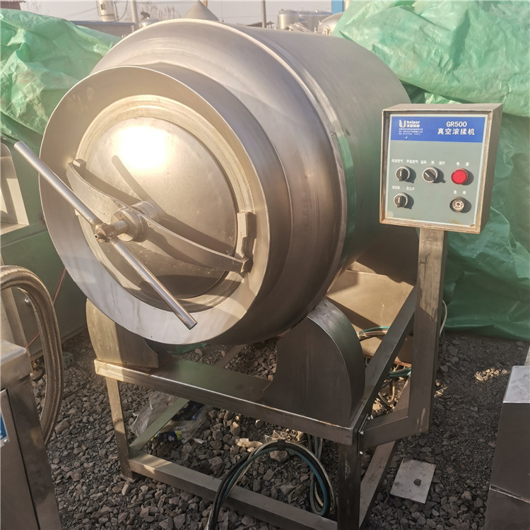 二手600升真空滚揉机 不锈钢鸡柳牛肉腌制设备 变频滚揉机价格