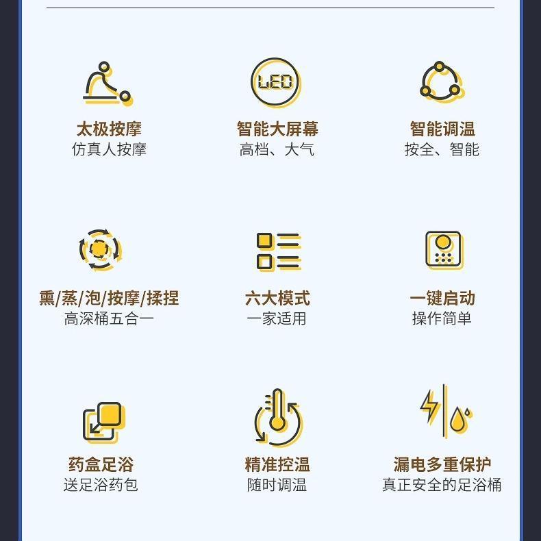 ソースファクトリー卸売電動フットバスバケツ家庭用多機能高齢者向けポータブルフットバス電気フットバスバケツ恒温マッサージ|undefined