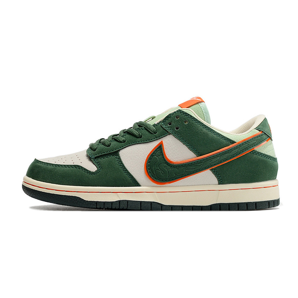 Naik oficial dunk sb Green Apple Low-top AJ1 Air Force One AF Putian Shoes Zapatos para hombres y mujeres Deportes para estudiantes Pure Original