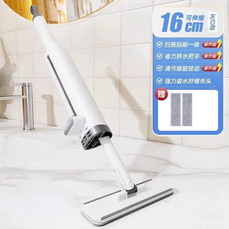 Mini small mop hand-free flat mop desktop hand-held absorbent lightweight kitchen table bathroom non-dirty hands Mini small mop hand-free flat mop desktop hand-held absorbent lightweight kitchen table bathroom non-dirty hands