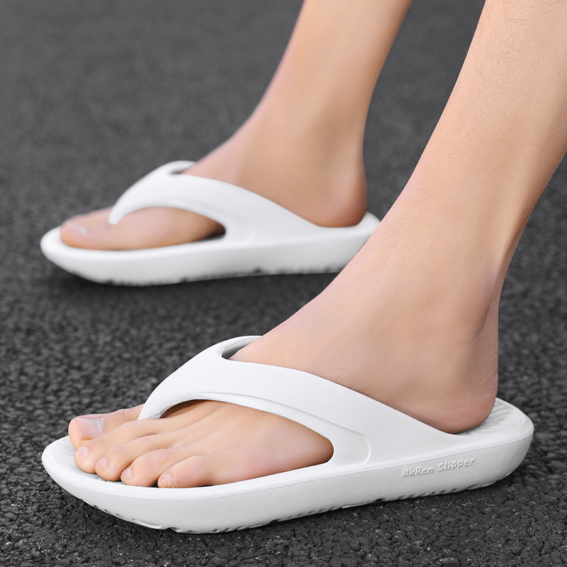 Men's flip-flops 2022 summer new teenagers wear non-slip soft bottom lovers casual flip-flops