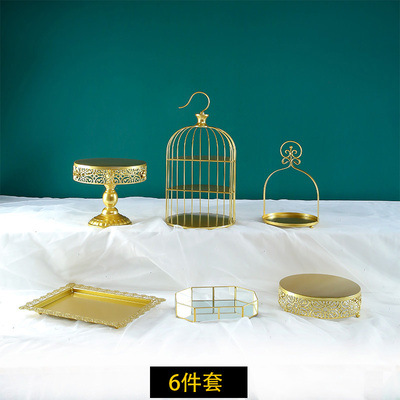 De estilo europeo de la boda decoración de mesa de postre decoración de la tarde té merienda placa bandeja de la torta soporte de exhibición de la Mesa de descanso de té