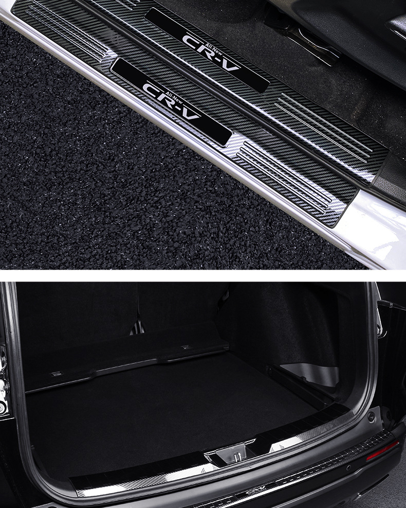 Suitable for 23-25 Models 24 Honda Crv Haoying Threshold Strip Protection Rear Guard Welcome Pedal Modified Interior Accessories