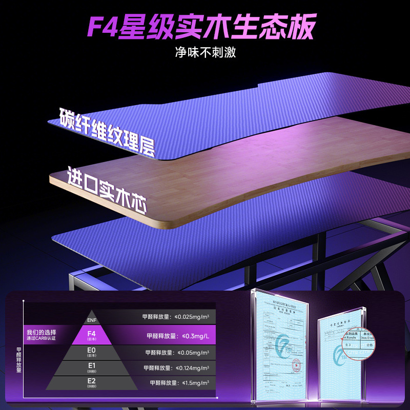 Escritorio de computadora de madera maciza, dormitorio de escritorio, escritorio simple para el hogar, escritorio de estudio para estudiantes, mesa de juegos de fibra de carbono, banco de trabajo