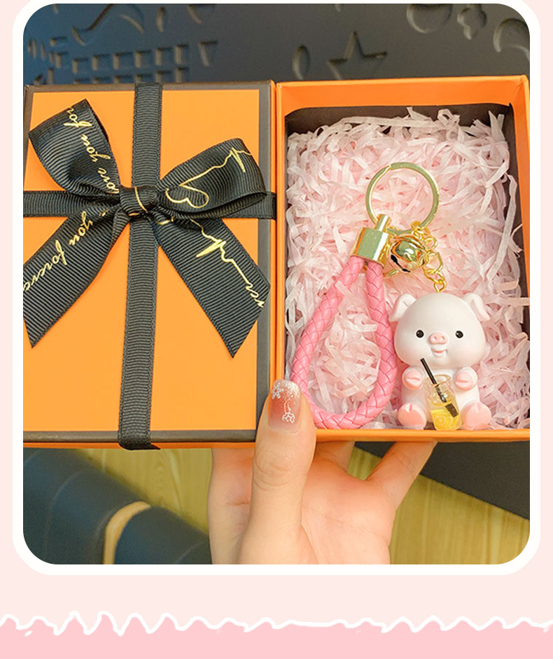1 Piece Cartoon Style Animal Resin Unisex Bag Pendant Keychain