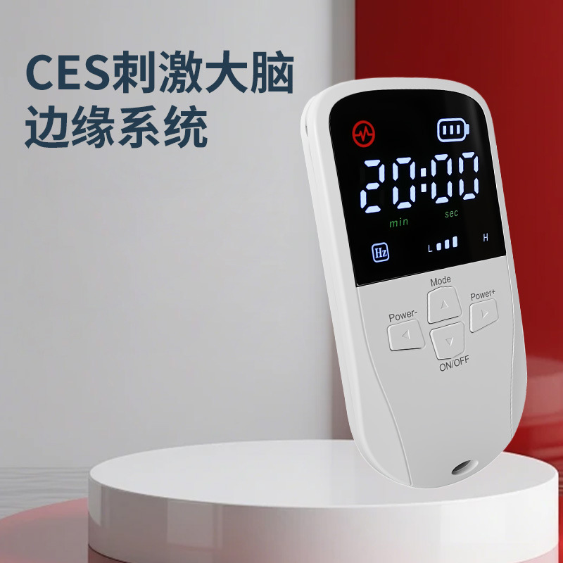 Microcorriente de pulso portátil CES estimulador de sueño instrumento de sujeción auditiva ayuda a dormir descompresión profundo sueño profundo