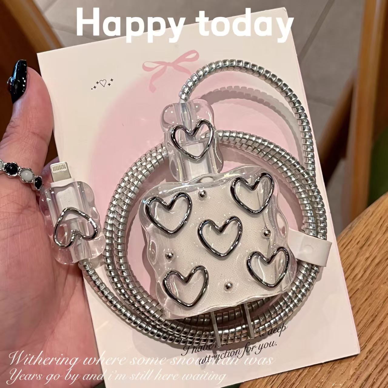 Para Apple 14 línea de datos cubierta protectora iPhone13 cargador cabezal 12promax bobinado estuche para iPad