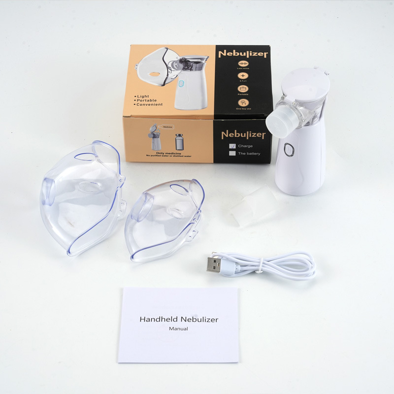Atomizador de mano para niños atomizador de microred batería enchufable ultrasónico portátil para adultos máquina de atomización al por mayor
