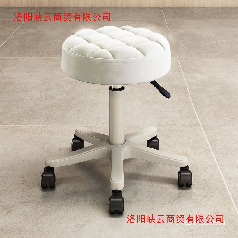 Beauty Stool, Beauty Salon Special Rotating Adjustable Pulley Hairdressing Chair, Barber Shop Home Manicure Round Stool Beauty Stool, Beauty Salon Special Rotating Adjustable Pulley Hairdressing Chair, Barber Shop Home Manicure Round Stool