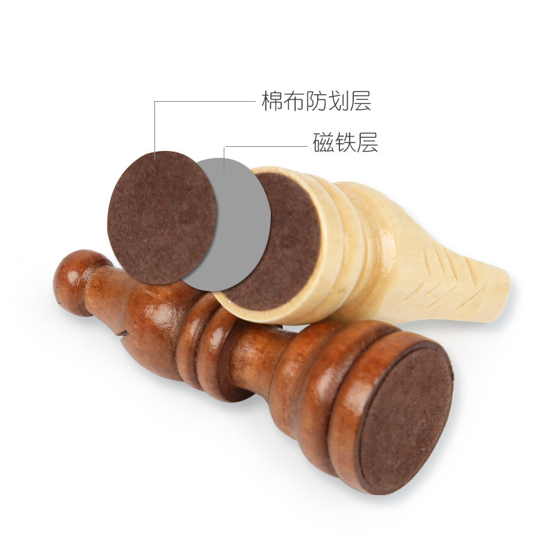 Transfronterizo de madera esquina redonda plegable ajedrez madera de alta calidad juguetes de ajedrez magnético de alta calidad