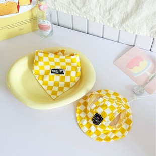 Pet Triangle Towel Cat Dog Decorative Scarf Double-Layer Double-Sided Scarf Accessories Cat Dog Slip Towel