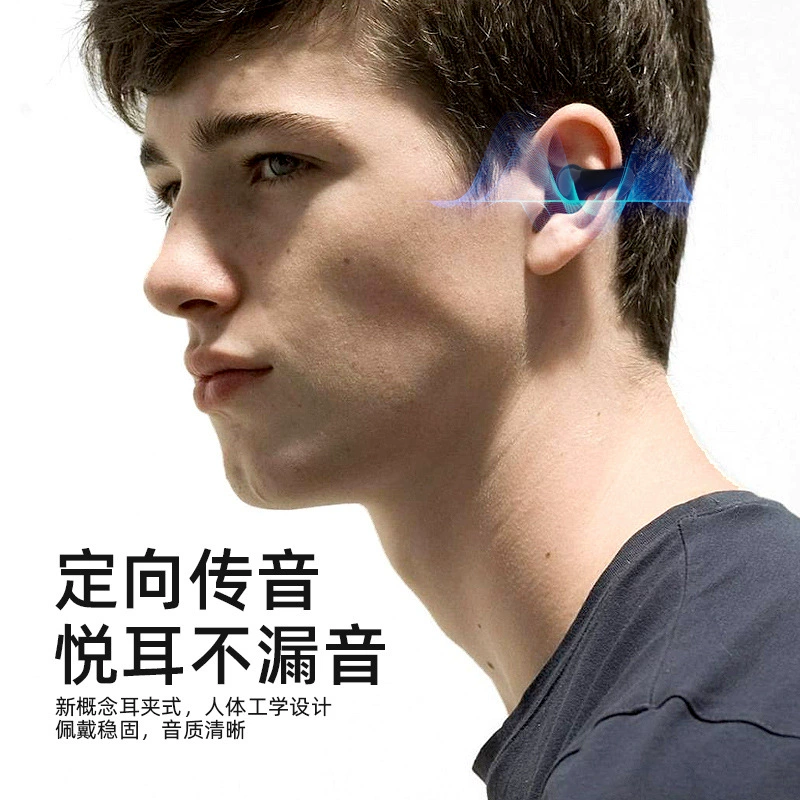 Наушник AIR6 с клипсой на ухо — Bluetooth, новый беспроводной, длительная автономная работа, спортивный бизнес-дизайн, вакуумный (не вставной), прямые продажи с фабрики