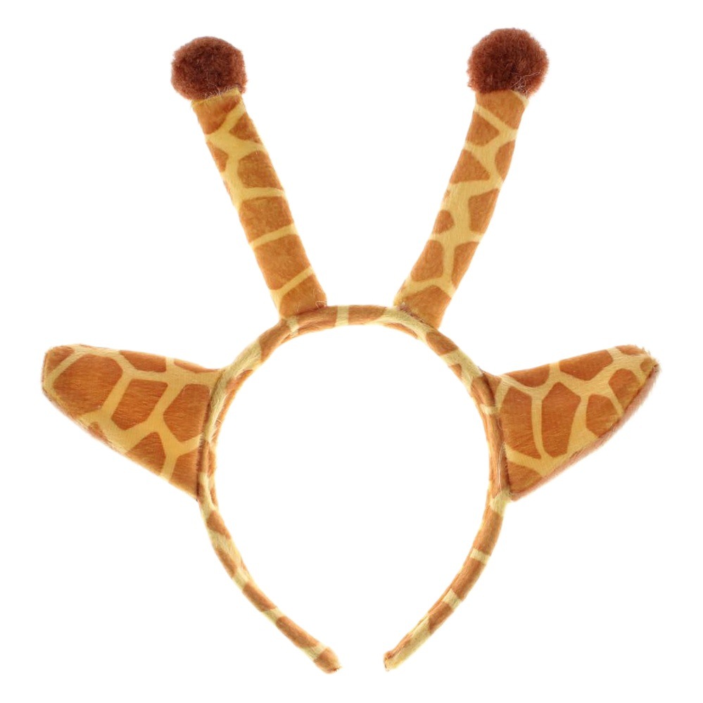 1 61 rendimiento diadema animal de dibujos animados de peluche tocado diadema conejo gato vaca Tigre ovejas Orejas de conejo