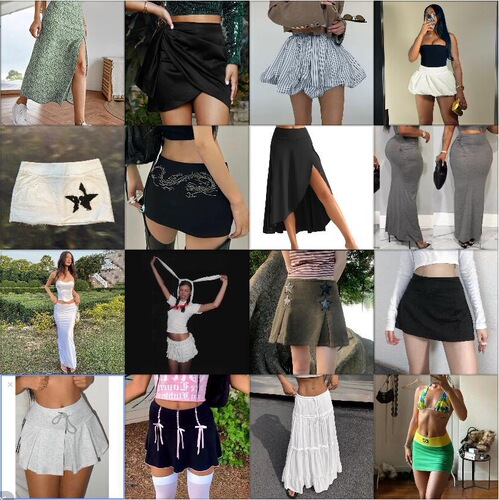 Elegant European and American Summer Women's Skirts: Versatile, High-Waisted, Short-Style Designs for a Sexy 2025 Look