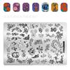 Quality DIY printing steel plate zjoy-pius version of the nail printing template 1-100 pattern