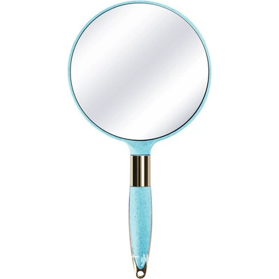 Подар_hand? Handle cosmetic mirror hand-held beauty European retro hand-held mirror clear portable tattoo makeup artist supplies tools