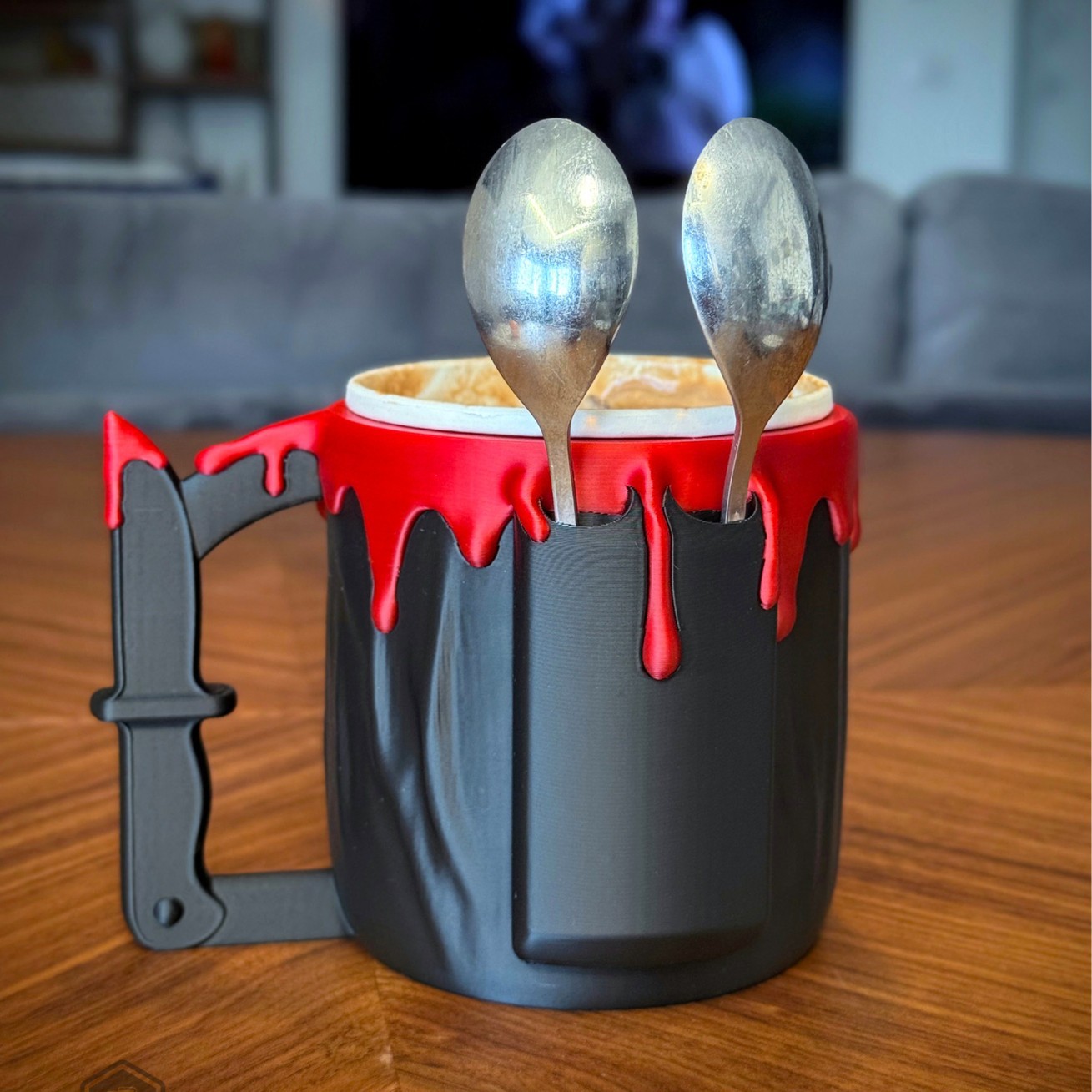 Nuevos productos transfronterizos Halloween Ghost Face Ice Cream Pint Holder