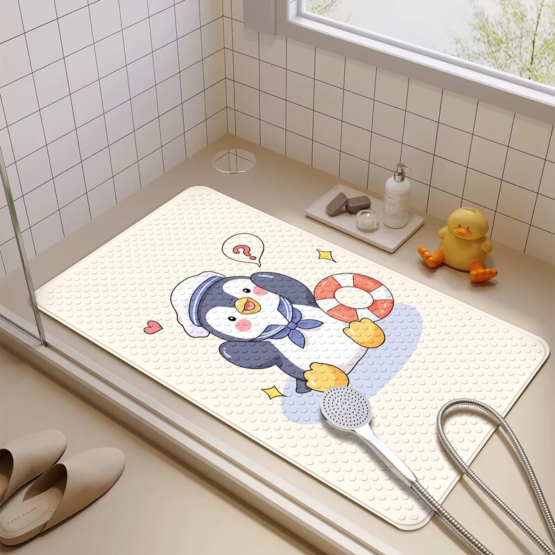 Bathroom Anti-Slip Mat, Kidsren's Bathroom Floor Mat, Special Anti-Fall Suction Cup Foot Mat for Bathing, Toilet Shower Waterproof Mat Bathroom Anti-Slip Mat, Kidsren's Bathroom Floor Mat, Special Anti-Fall Suction Cup Foot Mat for Bathing, Toilet Shower Waterproof Mat