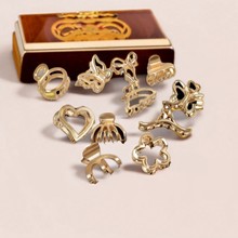 金属网红发夹发饰优雅气质简约发抓后脑勺夹子女高马尾抓夹鲨鱼夹