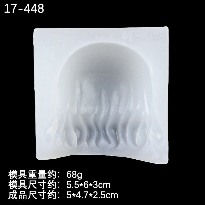 Ultra-ligero de arcilla pelo de silicona molde peinado muñeca modelado decoración fondant dibujos animados Bangs fondant molde de cerámica suave