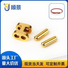 不锈钢工字扣 3D硬金H形扣配饰 可调节手链扣diy饰品配件现货批发