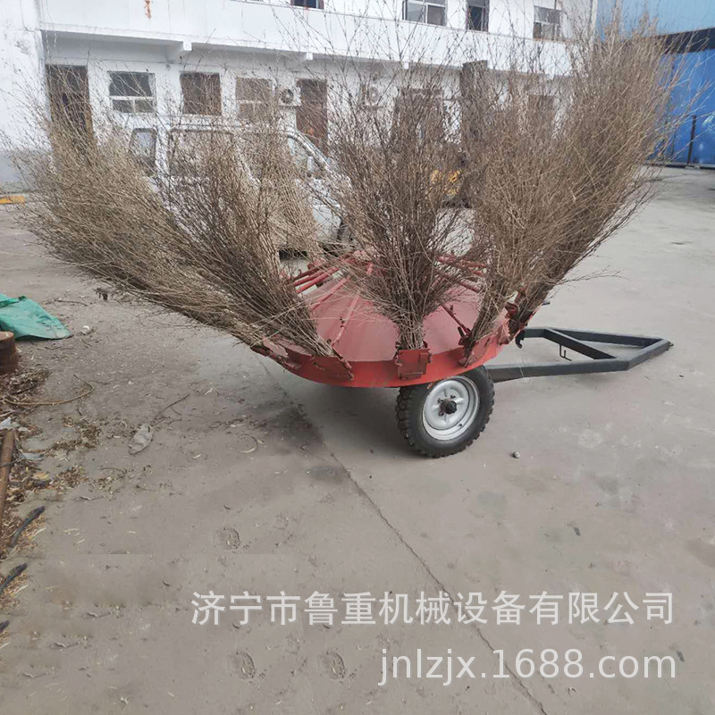 生产牵引式风火轮扫路机 折叠扫把式扫地车14把扫把清扫车定金