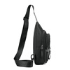 Men's chest bag, one-shoulder bag, waterproof bag, sports shoulder bag for leisure, backpack, oxford cloth
