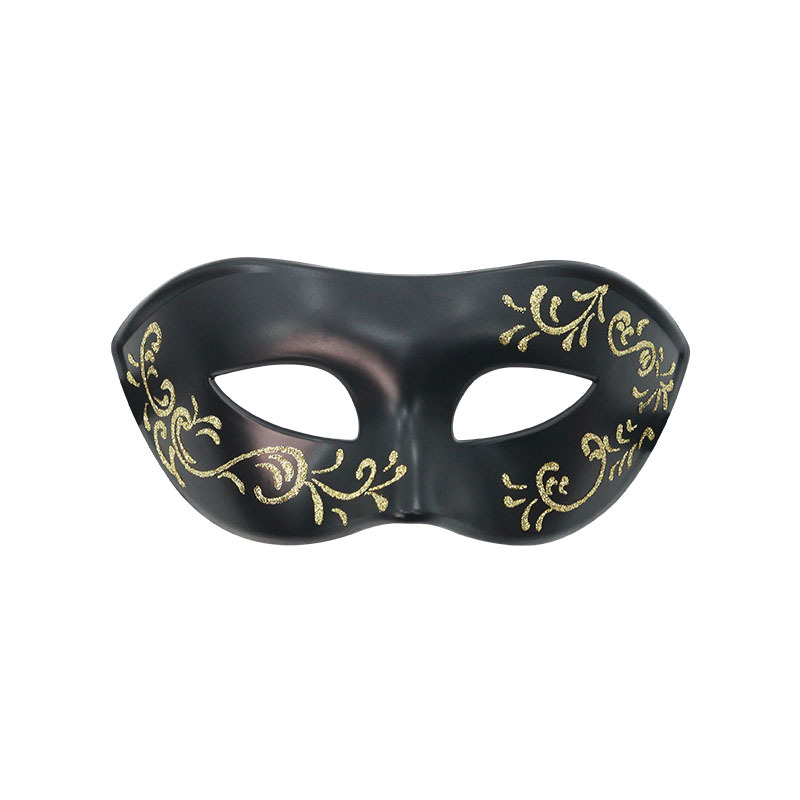 Ventas calientes de máscaras para adultos fiesta de baile Zoro de alto nivel máscaras para hombres espectáculo medio cara pintada en chorro hermosa máscara de ojos