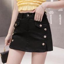 高腰两件新款短裙半身裙秋冬短裤裤裙裙裤显瘦a字半身裙裤裙短款