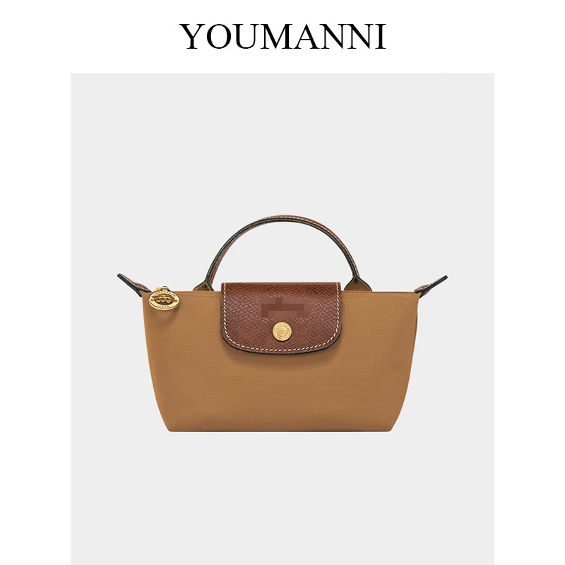 YOUMANNI French Mini Single Handle Handbag Longxiang Dumpling Bag Mini Navy Blue Tote Bag Women's Bag Portable YOUMANNI French Mini Single Handle Handbag Longxiang Dumpling Bag Mini Navy Blue Tote Bag Women's Bag Portable