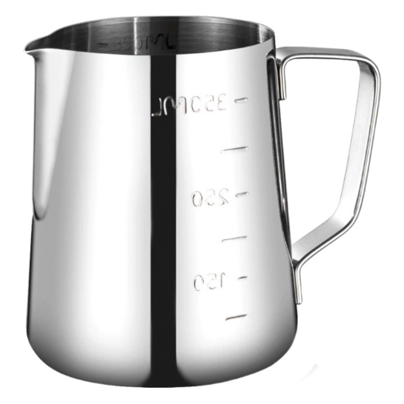 Нержавеющая сталь заостренный рот тянуть цветок чашка шкала мерная чашка кофе тянуть цветок банку орла дисплей температуры рта Профессиональный тянуть цветок артефакт пузырь чашка