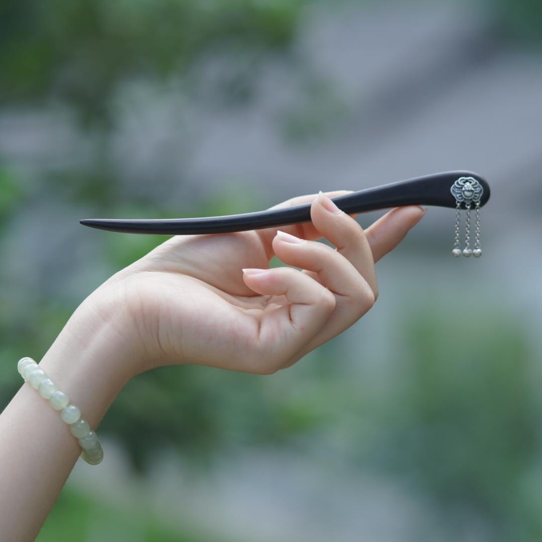 A51 꿈 에보니 머리핀처럼