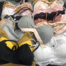 外贸内销杂款尾货无缝内衣女无钢圈文胸美背抹胸性感透气弹力裹胸