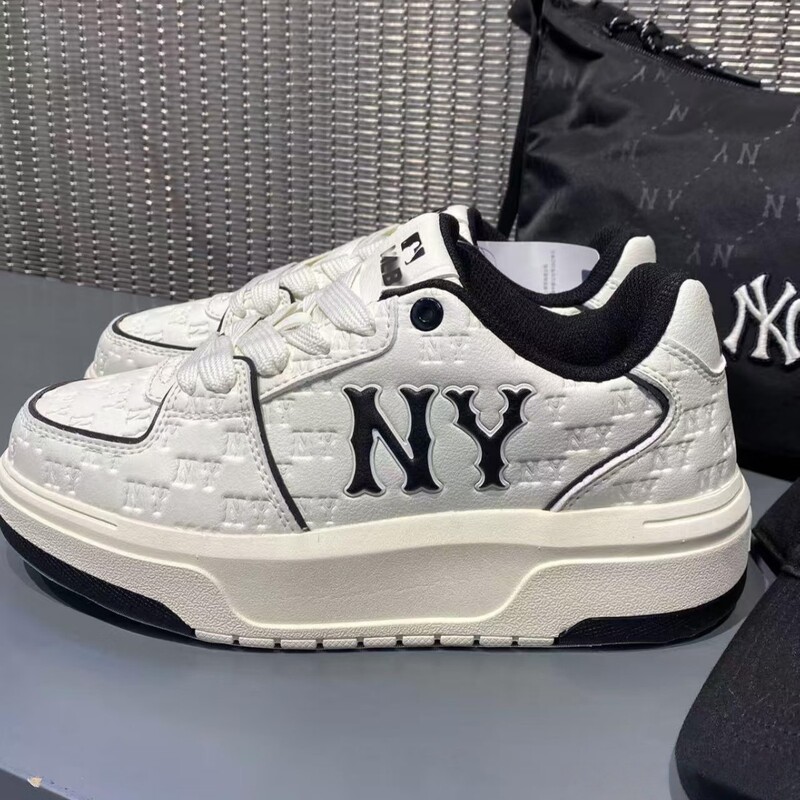 Putian High-Quality Mlb Men's and Women's Fashionable Thick-Soled Height-Increasing Shoes, New 26 Model Couple's Retro Ny Sports Casual Shoes Putian High-Quality Mlb Men's and Women's Fashionable Thick-Soled Height-Increasing Shoes, New 26 Model Couple's Retro Ny Sports Casual Shoes