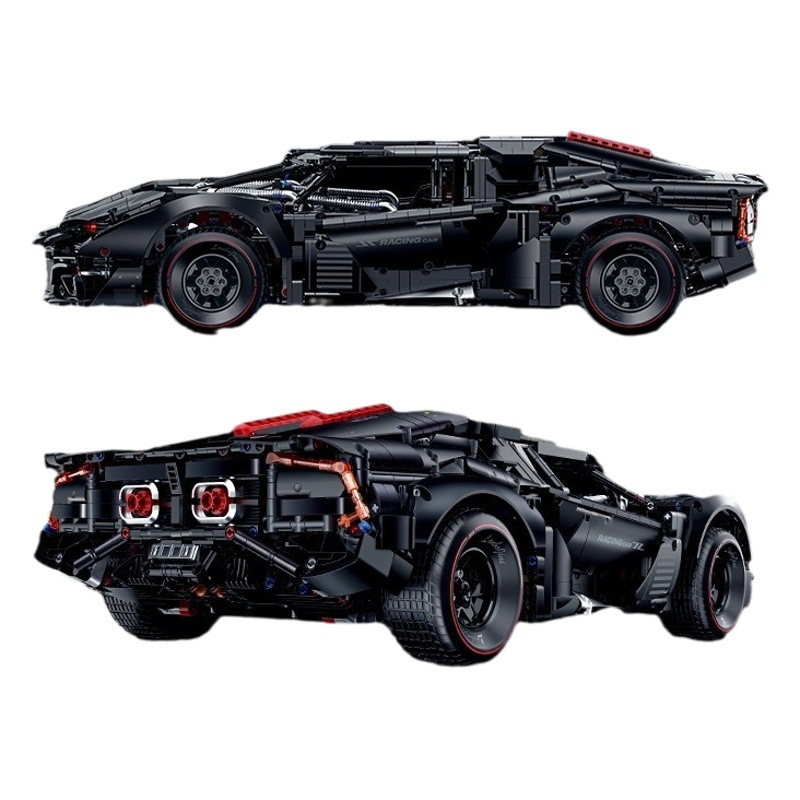 Gu Li 10618 armadura de galvanoplastia Rambo Super running modelo niño compatible con Lego montaje bloques construcción coche juguete