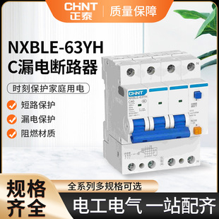 Chint Nxble-63Yh Small Leakage Circuit Breaker Household Air Switch 1P+N Leakage Protection Dz47 Protector